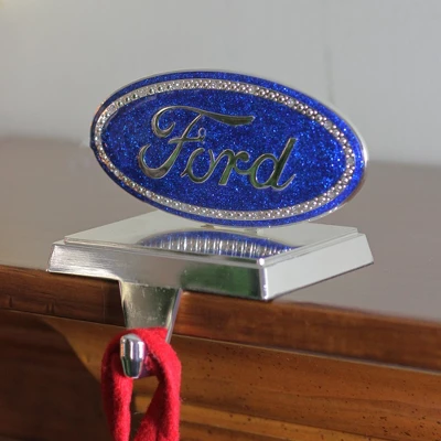 Northlight Officially Licenced Ford Logo Christmas Stocking Holder - Blue/Silver 4 Northlight Officially Licenced Ford Logo Christmas Stocking Holder - Blue/Silver - Image 2