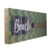 Northlight Aqua Blue Chevron Burlap With “Beach” Wood Look Oar Linen Wall Art 24” 1 Northlight Aqua Blue Chevron Burlap With “Beach” Wood Look Oar Linen Wall Art 24” -Home decor GUEST e80881c0 b887 4b22 a360 a91488357426