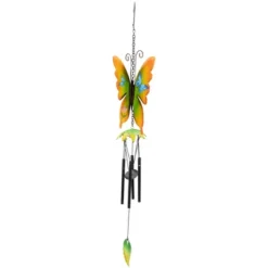 Northlight 15.75" Orange And Green Metal Butterfly Outdoor Garden Windchime 8 Northlight 15.75" Orange And Green Metal Butterfly Outdoor Garden Windchime -Home decor GUEST e84dbfe0 814a 4f15 9c31 141b8c42a8f4