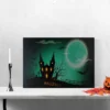 Northlight 23.5" Halloween Prelit LED Church In Cemetery Canvas Wall Art - Teal Blue/Black 2 Northlight 23.5" Halloween Prelit LED Church In Cemetery Canvas Wall Art - Teal Blue/Black -Home decor GUEST e8cdcac7 50e0 41b9 861f e5a045f5efd4