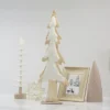 Northlight Snowy Wooden Tree Christmas Decoration - 14.5" - Beige And White -Home decor GUEST e8ce87eb 243f 4775 b2b1 e0feb5093f33