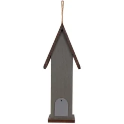 Northlight Wooden Birdhouse With Metal Bird Wall Decoration - 14.5" - Antique White 11 Northlight Wooden Birdhouse With Metal Bird Wall Decoration - 14.5" - Antique White -Home decor GUEST ea0d4e11 25be 460d 88d9 708c6a3e412c