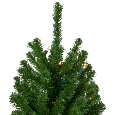 Northlight Pre-Lit Medium Alpine Artificial Christmas Tree - 7' - Clear Lights 6 Northlight Pre-Lit Medium Alpine Artificial Christmas Tree - 7' - Clear Lights - Image 4
