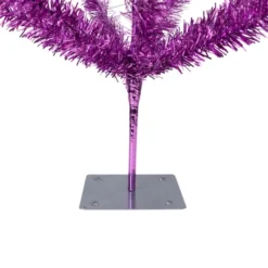 Northlight Medium Tinsel Twig Artificial Christmas Tree -3' - Purple - Unlit -Home decor GUEST ebe82d01 6ca6 44fc 8548 e6c8cd75a59c