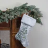 Northlight 20" Snow Covered Green Tree Gray Christmas Stocking With White Cuff 2 Northlight 20" Snow Covered Green Tree Gray Christmas Stocking With White Cuff -Home decor GUEST ee6c2a73 ce06 49d2 b90f 3b383d5795ff