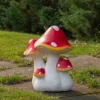 Northlight Hand Painted Mushroom Cluster Outdoor Garden Decoration - 17.5" - White And Red 2 Northlight Hand Painted Mushroom Cluster Outdoor Garden Decoration - 17.5" - White And Red -Home decor GUEST ef5757e3 2b8f 4be9 8c68 5b51a1d44ce8