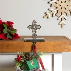 Northlight Filigree Cross Christmas Stocking Holder - 5" 8 Northlight Filigree Cross Christmas Stocking Holder - 5" -Home decor GUEST f382f7e3 4ddf 45af bf74 e8e87750729d