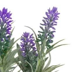 Northlight 11" Artificial Lavender Arrangement In White Tin Can -Home decor GUEST f65fcd5b 46b6 4c08 89ca ff84f90b1e0d