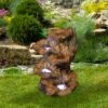Northlight 21.75" LED Lighted Wood Design Outdoor Garden Water Fountain 1 Northlight 21.75" LED Lighted Wood Design Outdoor Garden Water Fountain -Home decor GUEST f7ec539f df3a 4e54 b4f9 606d0c39c7eb