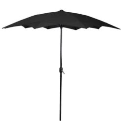 Northlight 8.5ft Outdoor Patio Lotus Umbrella With Hand Crank, Black 13 Northlight 8.5ft Outdoor Patio Lotus Umbrella With Hand Crank, Black -Home decor GUEST f87f75e1 e82e 4e25 a0d1 7bbf3e625b59