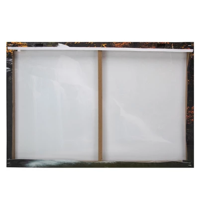 Northlight 23.5" Natures Woods Autumn Waterfall Scene Canvas Wall Art 4 Northlight 23.5" Natures Woods Autumn Waterfall Scene Canvas Wall Art - Image 2