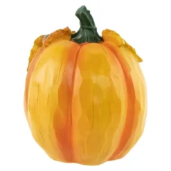 Northlight 7" Orange "Welcome Harvest" Pumpkin Fall Tabletop Decoration -Home decor GUEST fa91f1ef e7e4 4f77 8619 d906c481f4cb