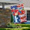 Northlight Floral Bouquet Patriotic Outdoor House Flag 28" X 40" 1 Northlight Floral Bouquet Patriotic Outdoor House Flag 28" X 40" -Home decor GUEST fb628b1f f43a 4045 909a 72e48f85833b