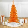 Northlight Pre-Lit Medium Artificial Pine Christmas Tree - 3' - Orange - Clear Lights 1 Northlight Pre-Lit Medium Artificial Pine Christmas Tree - 3' - Orange - Clear Lights -Home decor GUEST ffe6515b 9c5e 4c26 95bd 5f5902bfd6cc